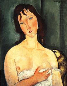 Amedeo Modigliani Portrait of a yound woman (Ragazza) china oil painting image